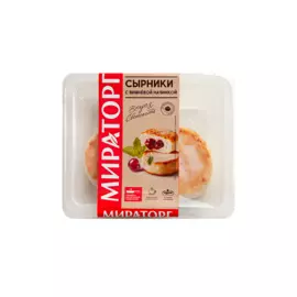 Сырники с вишневой начинкой охл 140г Мираторг