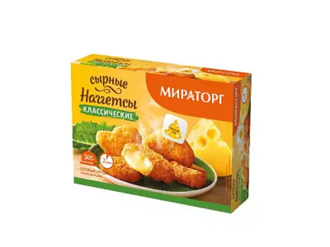 Сырные наггетсы Классические 300г Мираторг