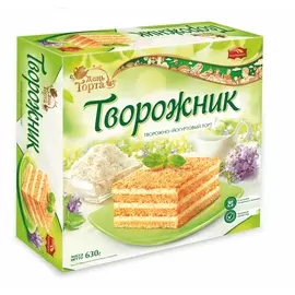 Торт Творожник Черёмушки