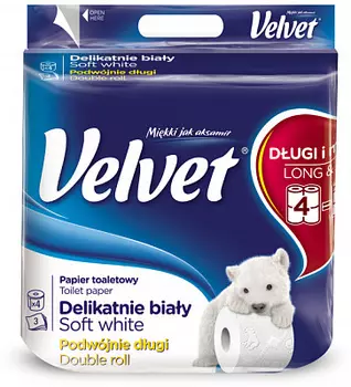 Туалетная бумага 4 шт. Velvet