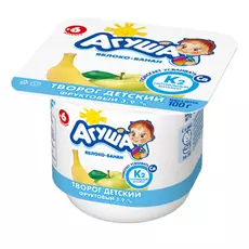 Творог "Агуша" яблоко/банан