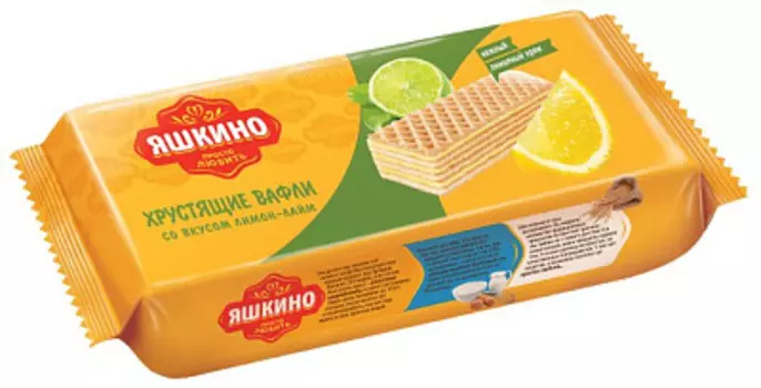 Вафли Лимон-Лайм Яшкино