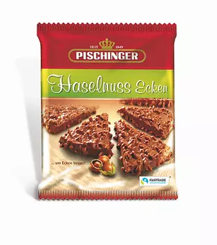 Вафли с ореховой начинкой в молочном шоколаде Pischinger