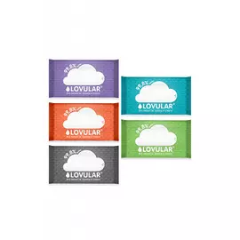 Влажные салфетки 10шт в упаковке LOVULAR