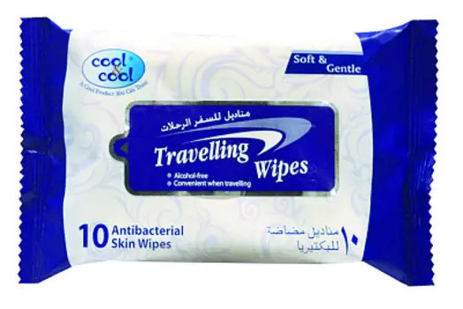 Влажные салфетки Походные 10 шт Cool&amp;Cool