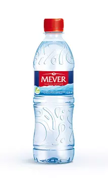 Вода минерал. б/газ 0.5л Мевер