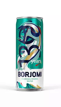 Вода минеральная Borjomi 0.33 л.