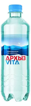 Вода минеральная газированная 0.5 л Архыз