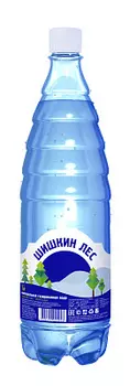 Вода минеральная газированная 1л Шишкин Лес
