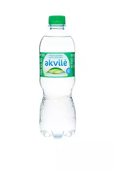Вода минеральная природная питьевая столовая газированная Akvile