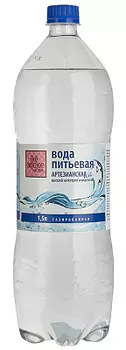 Вода питьевая артезианская газированная Всё вкусное на стол