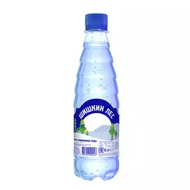Вода Питьевая газированная 0.4л Шишкин Лес