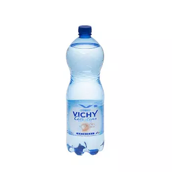 Вода Vichy Celestins минеральная природная лечебно-столовая газированная