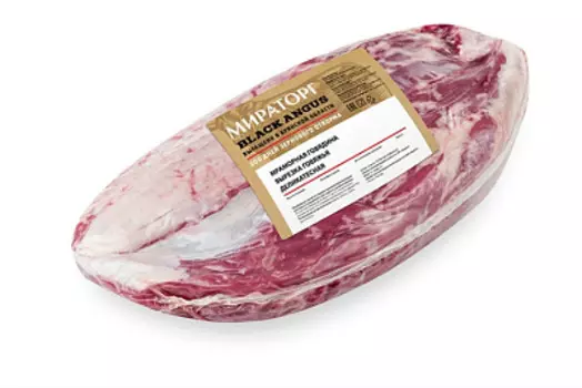 Вырезка говяжья Деликатесная Black Angus Мираторг ~ 1 кг