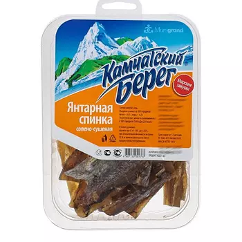 Янтарная спинка солено-сушеная 70г КАМЧАТСКИЙ БЕРЕГ