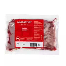 Язык свиной охлажденный Мираторг ~ 0.6 кг
