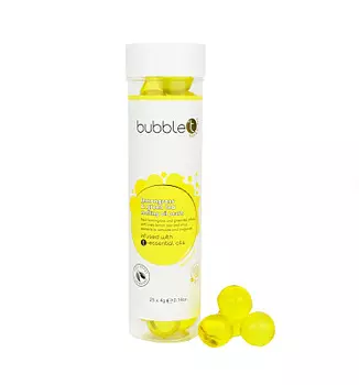 Жемчужины для ванн с лемонграссом и зеленым чаем Bubble T