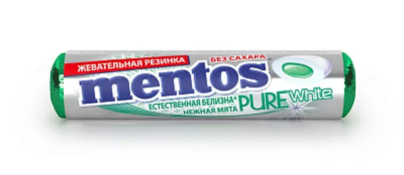 Жевательная резинка Пур Фреш Ролл Нежная Мята Ментос