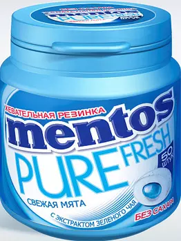 Жевательная резинка Свежая мята Ментос