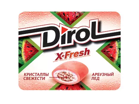 Жевательная резинка X-Fresh Арбузный лед Dirol