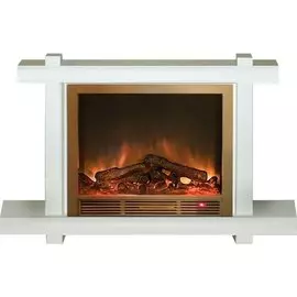 Белый электрический камин Glenrich