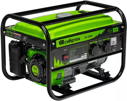Бензиновый генератор СИБРТЕХ