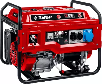 Бензиновый генератор Зубр