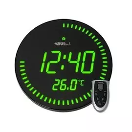 Часы с термометром Uniel