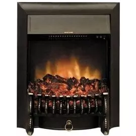 Черный очаг электрокамина Royal Flame