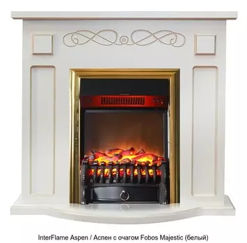 Деревянный камин (портал+очаг) InterFlame