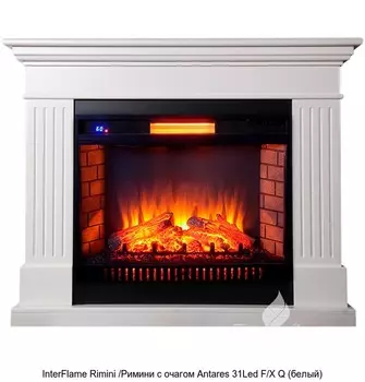 Деревянный камин (портал+очаг) InterFlame