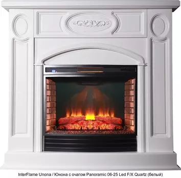 Деревянный камин (портал+очаг) InterFlame