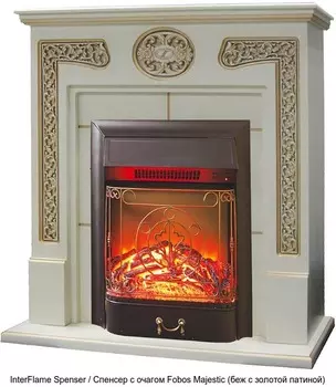 Деревянный камин (портал+очаг) InterFlame