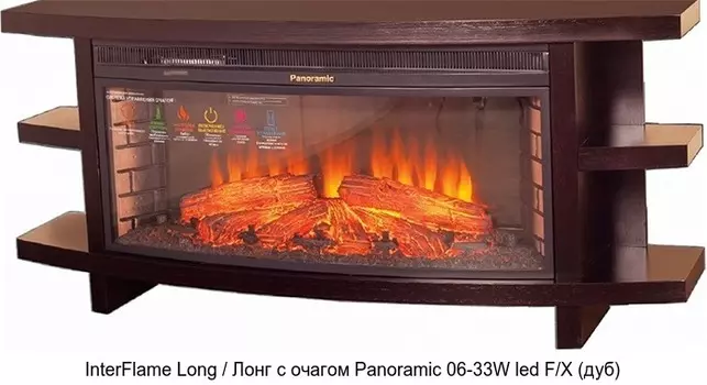 Деревянный камин (портал+очаг) InterFlame