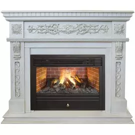 Дизайнерский электрокамин 3D с паром и звуком Real-Flame