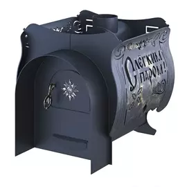 Дровяная банная печь Царь печи