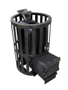 Дровяная печь 15 кВт Берёзка