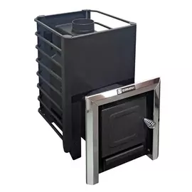 Дровяная печь 15 кВт Ермак