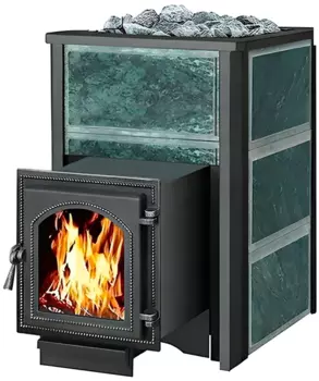 Дровяная печь 15 кВт Везувий