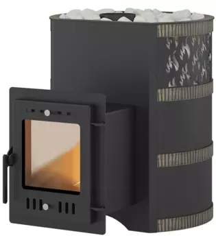 Дровяная печь 15 кВт Везувий