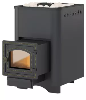 Дровяная печь 15 кВт Везувий