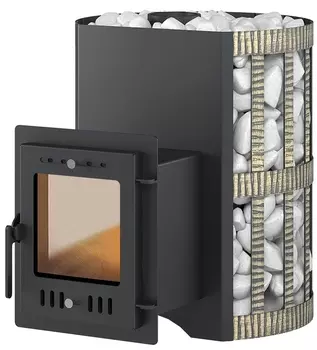 Дровяная печь 15 кВт Везувий