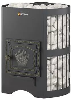 Дровяная печь 15 кВт Везувий