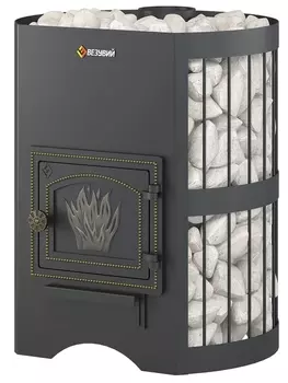 Дровяная печь 15 кВт Везувий