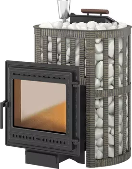 Дровяная печь 15 кВт Везувий