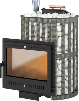 Дровяная печь 15 кВт Везувий