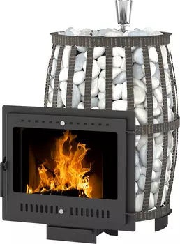 Дровяная печь 15 кВт Везувий