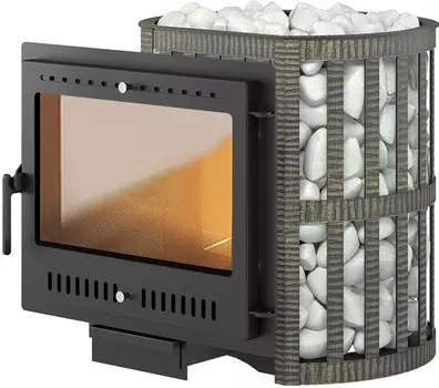 Дровяная печь 15 кВт Везувий