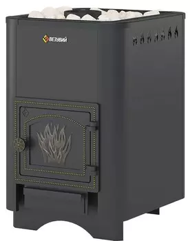 Дровяная печь 15 кВт Везувий