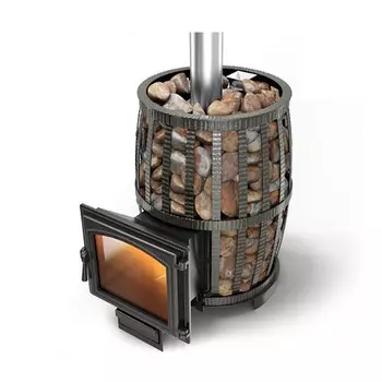 Дровяная печь 15 кВт Везувий